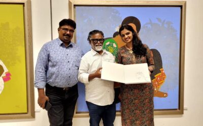 Jehangir Art Gallery – Laxman Aelay Sir and Priyanka Aelay