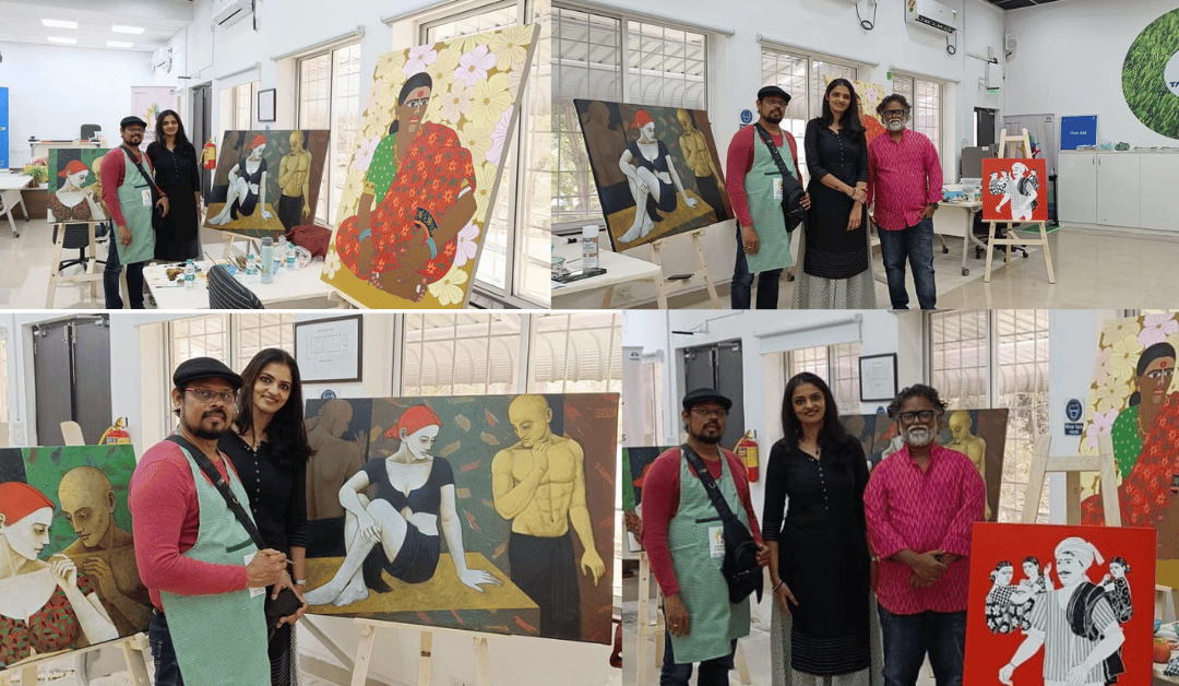 “Power Storkes”, Art Camp, Tata Power